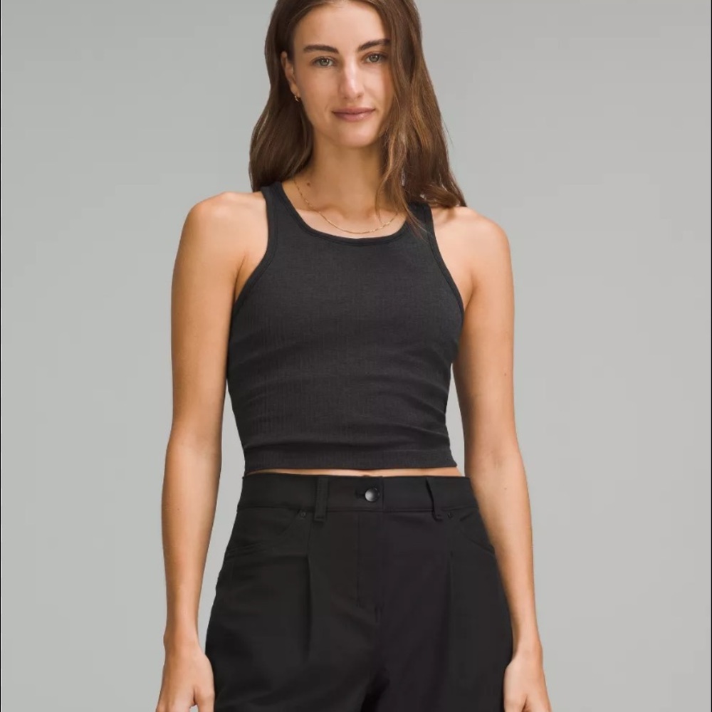 Lululemon Ebb To Street Cropped Racerback Tank